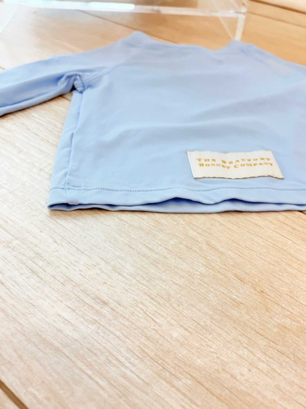 The Beaufort Bonnet Company Pale Blue Long Sleeve Top